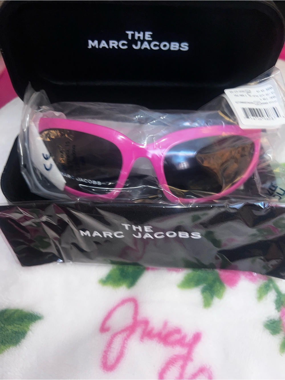 Marc Jacobs Hot Pink Oversized Women’s Sunglasses
